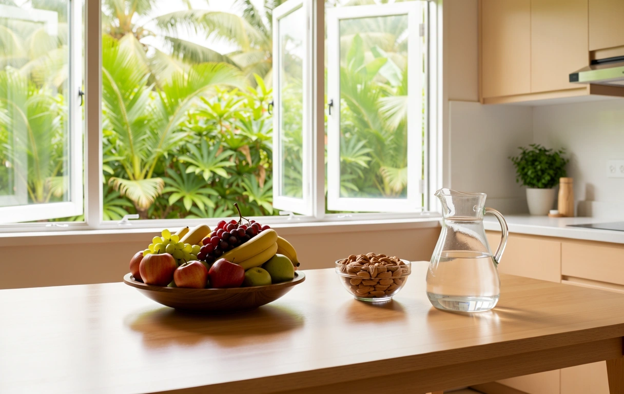 Kitchen environment of wellness